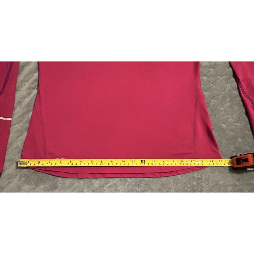 Nike Women’s Fuchsia Running Dri-Fit Sz M 1/4 Zip Lightweight Pullover Jacket - Picture 5 of 10